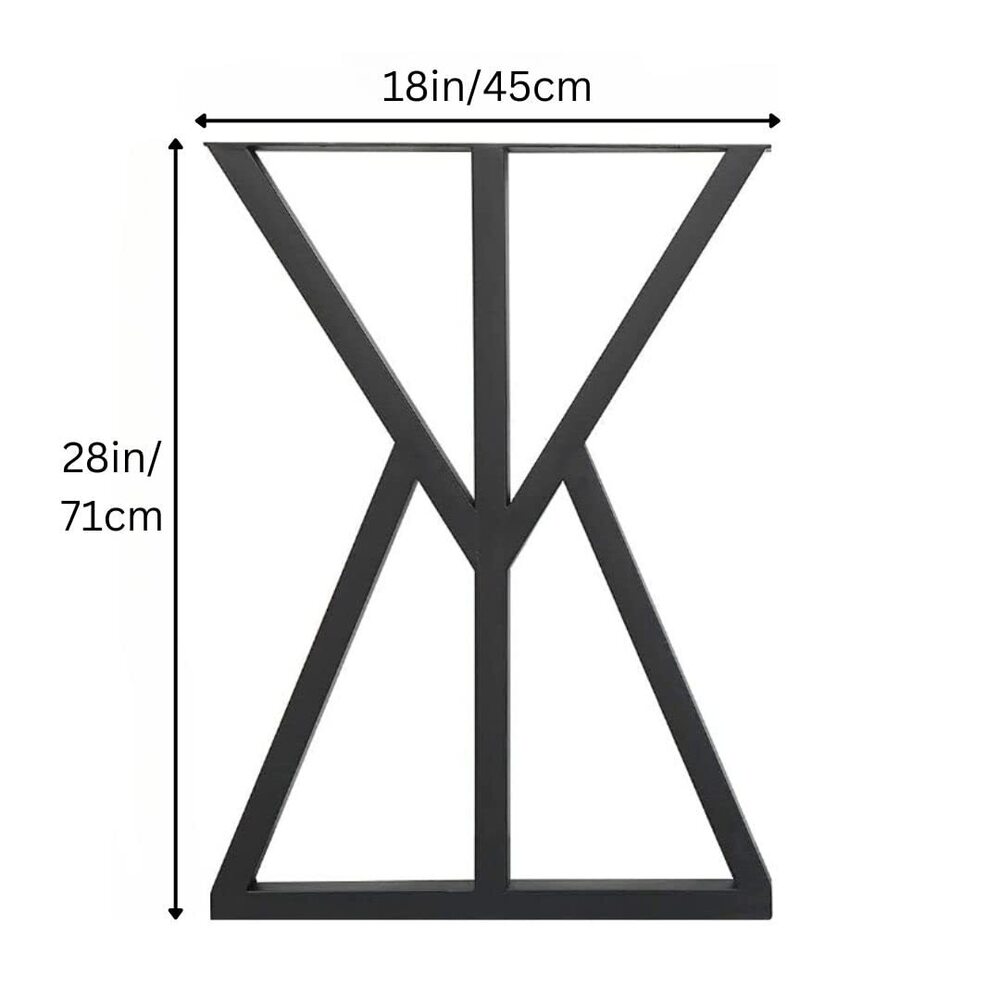 Modern Heavy Duty Tall Black Metal Iron Desk Legs Riser,bench Furniture Legs