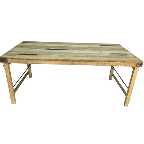 Wooden Dinning Table Large - Feature: Durable