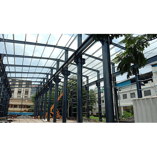 Ms Pre Fabricated Structure Shed - Color: As Per Requirement