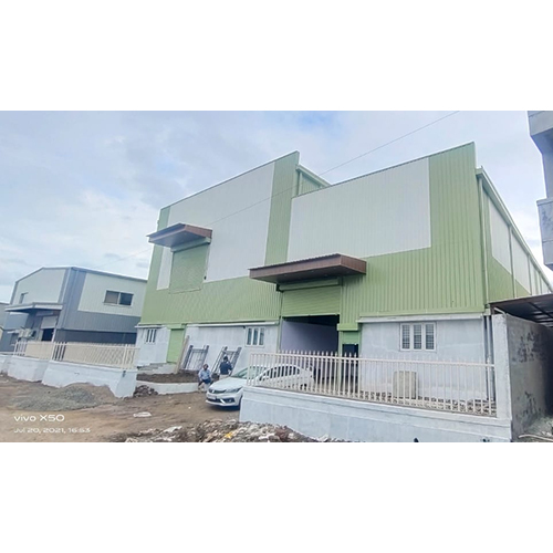 Ms Prefabricated Factory Shed - Color: As Per Requirement