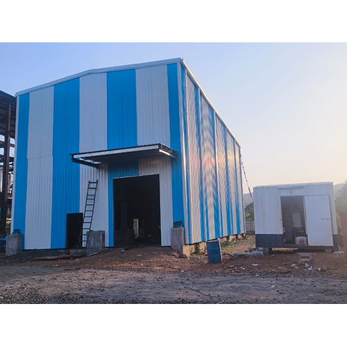 Ms Prefabricated Factory Shed - Color: As Per Requirement
