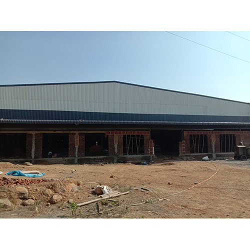 Ms Pre Fabricated Warehouse Structure - Color: As Per Requirement