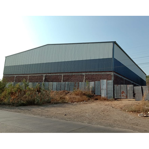 Ms Prefabricated Warehouse Structure - Color: As Per Requirement