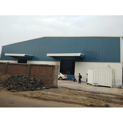 Industrial Ms Pre Fabricated Warehouse Shed - Color: As Per Requirement