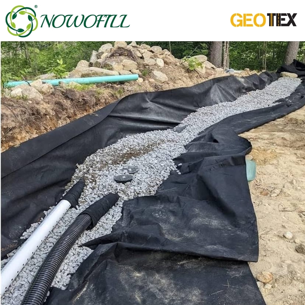Non Woven Geotextile For Drainage - Characteristics: Environmental Friendly