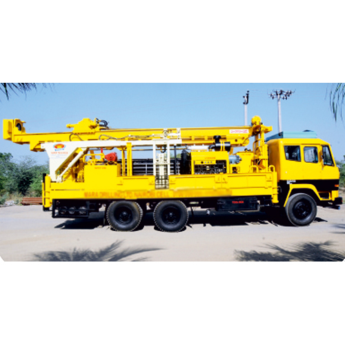 STR DTH 600 - Heavy-Duty Mild Steel Semi-Automatic Drilling Rig | Hydraulic/Electric Power Source, CNC Precision System, Quick Hydraulic Rod Changer