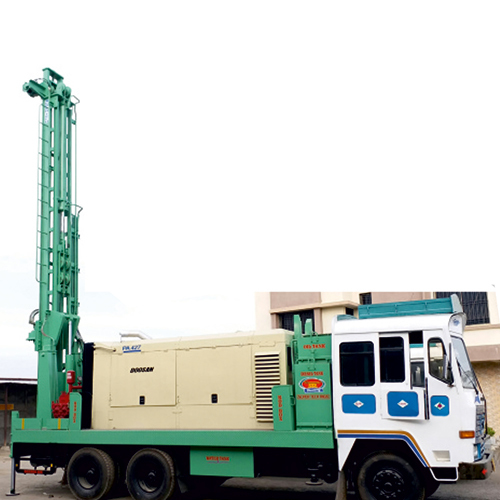 STR DTH 600 Two Truck Version With Hydraulic Rod Changer