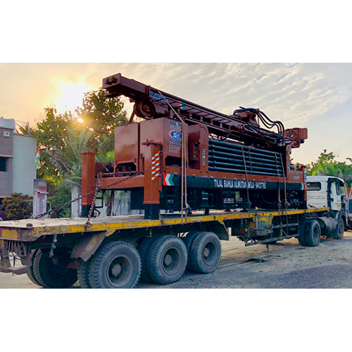 STR DTHR 600 Skid With Hydraulic Rod Changer