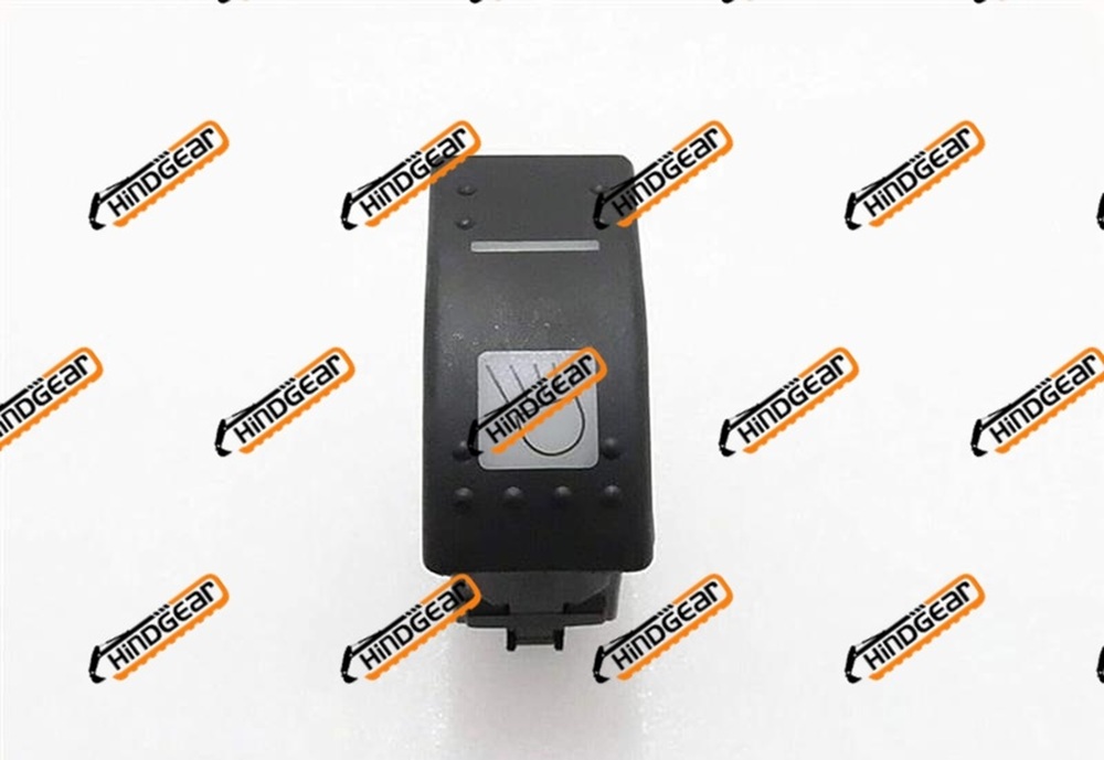 Rocker Switch 12v 6 Pin Jcb 3dx. Part Number. 701/60004. - Color: Black