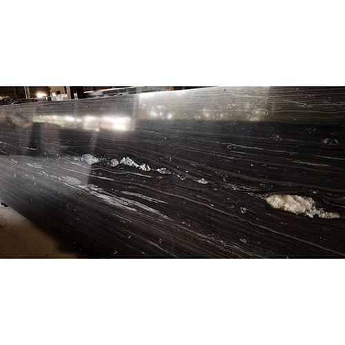 Mansoon Black Granite - Slabs, Polished Finish | Premium Flooring Solution, Durable with Normal Water Absorption