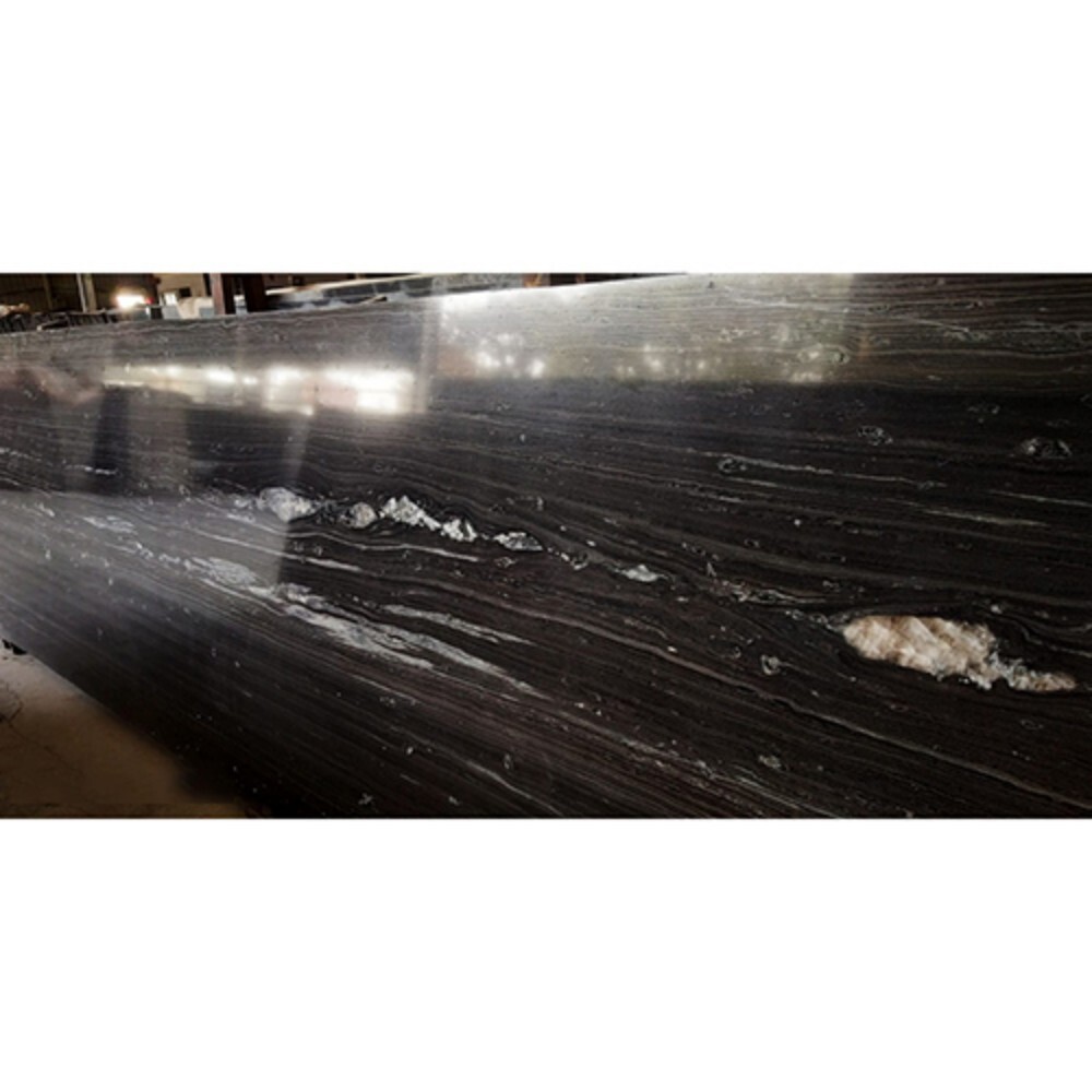 Mansoon Black Granite - Slabs, Polished Finish | Premium Flooring Solution, Durable with Normal Water Absorption