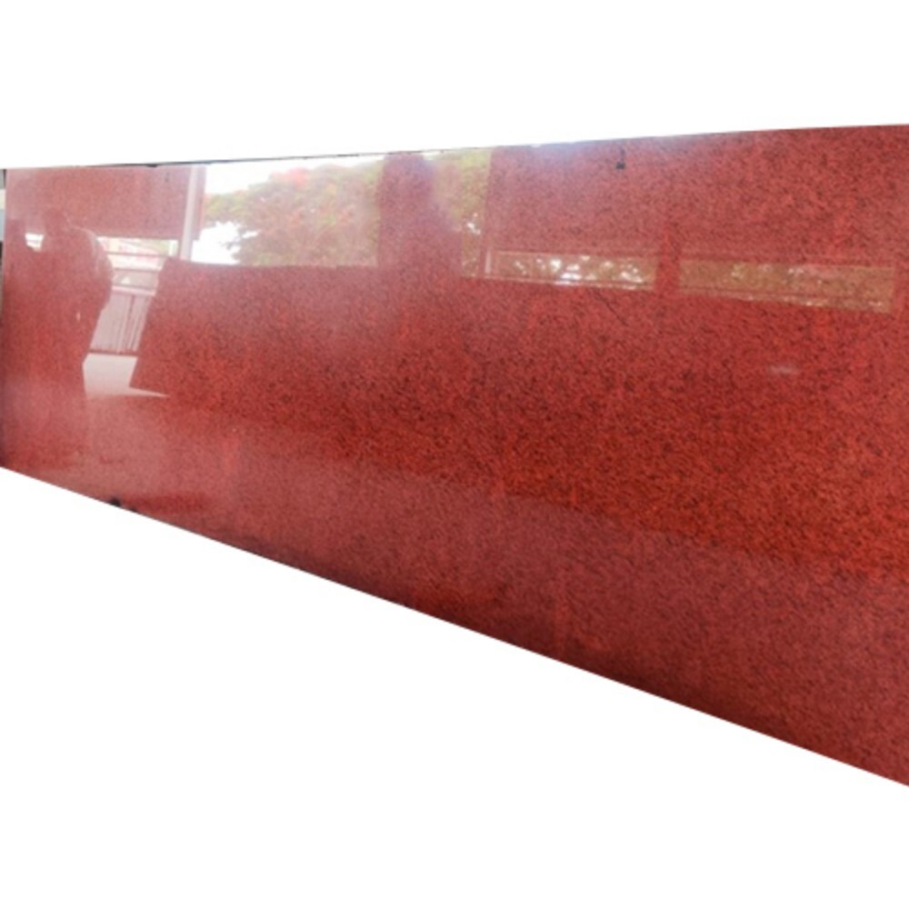 Kharla Red Granite - Slab Form, Normal Water Absorption, Polished Finish | Stunning Red Color for Elegant Commercial Spaces