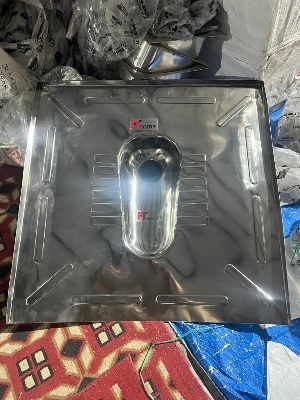 Stainless Steel Orissa Pan Floor Toilet Seat