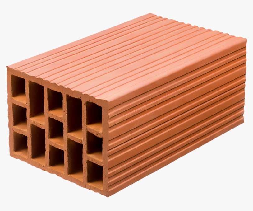 Hpx-50 Filling Clay Blocks - Horizontal Perforation Design | Frost Resistant, Aerated Autoclaved Material
