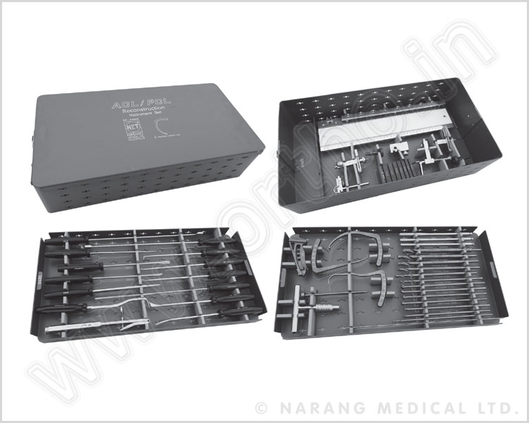 Acl Instrument Set - Material: Steel