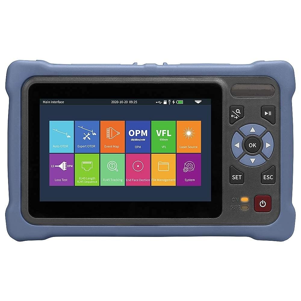 Mini Otdr - Application: 4.3 Inch Full-View Capacitive Touch Screen