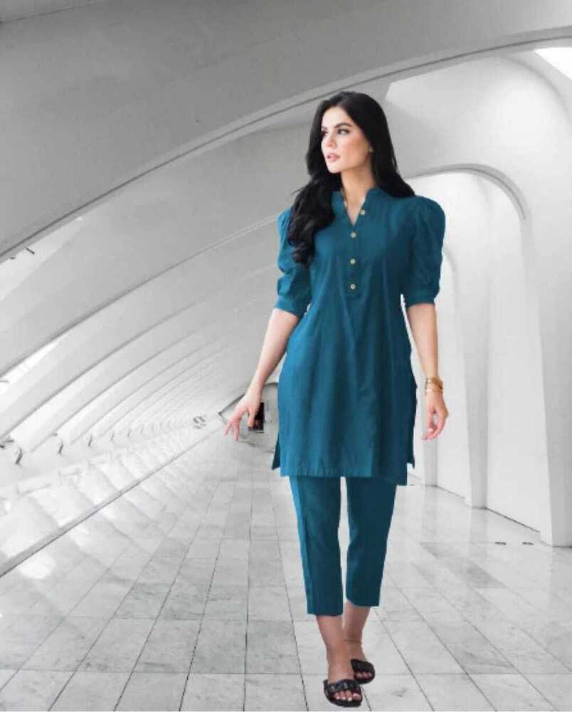 Womens Kurti Sets - Cotton Rayon Fabric, S M L Xl Xxl , Multicolor, Full Length 3/4 Sleeve, Printed Pattern, Embroidery & Mirror Work, Ethnic Design