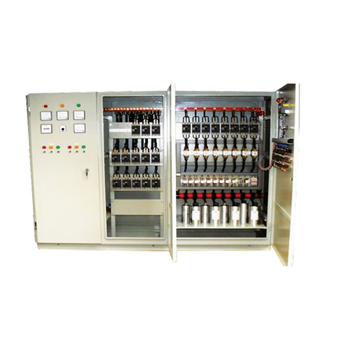 Capacitor Panel - Mild Steel, 2-3 Way Design | IP65 Protection, GI Galvanized Finish, 1-Year Warranty