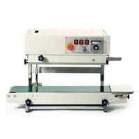 Continuous Band Sealer - 840x380x550mm, White, Semi-automatic, 650w, 220-240v, Versatile Sealing Solutions For Airtight Packaging