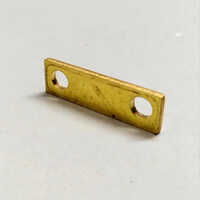 Brass Terminal Connector - Brass, 120 sq. mm, Golden Color | Polished Finish for Industrial Applications