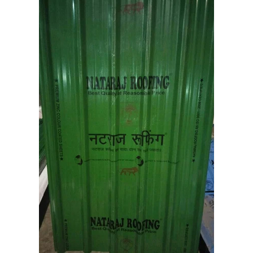 Nataraj Roofing Sheets - Color: Green