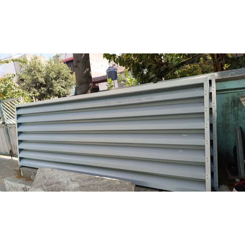 Aluminium Louvered Door