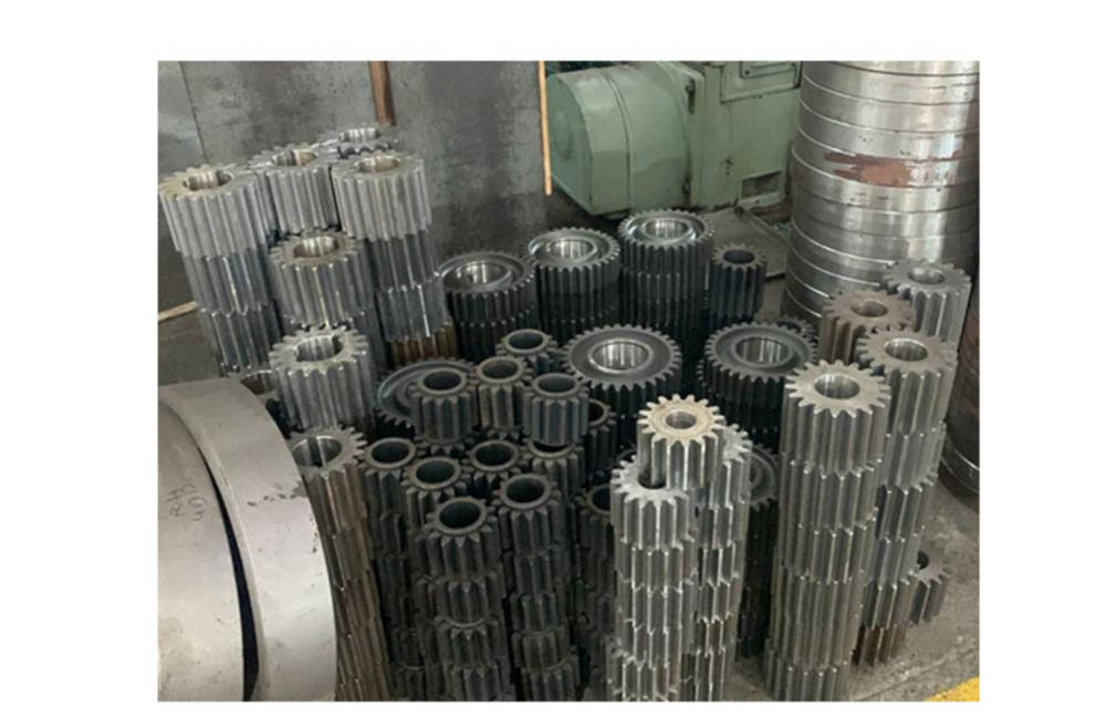 Boring Machine Gear - Color: Silver