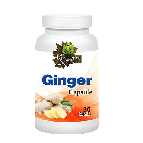 Ginger Capsule - Age Group: For Adults