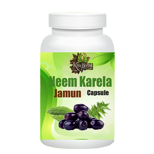 Neem Karela Jamun Capsule - Age Group: For Adults