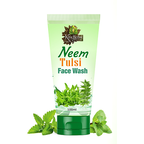 100Ml Neem Tulci Face Wash - Attributes: Smudge Proof