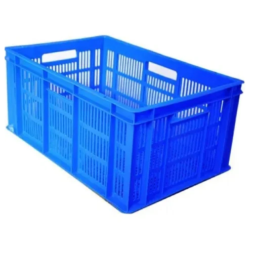 Blue Plastic Crates