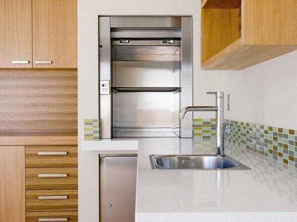Kitchen Electric Elevators - Material: Stainless Steel