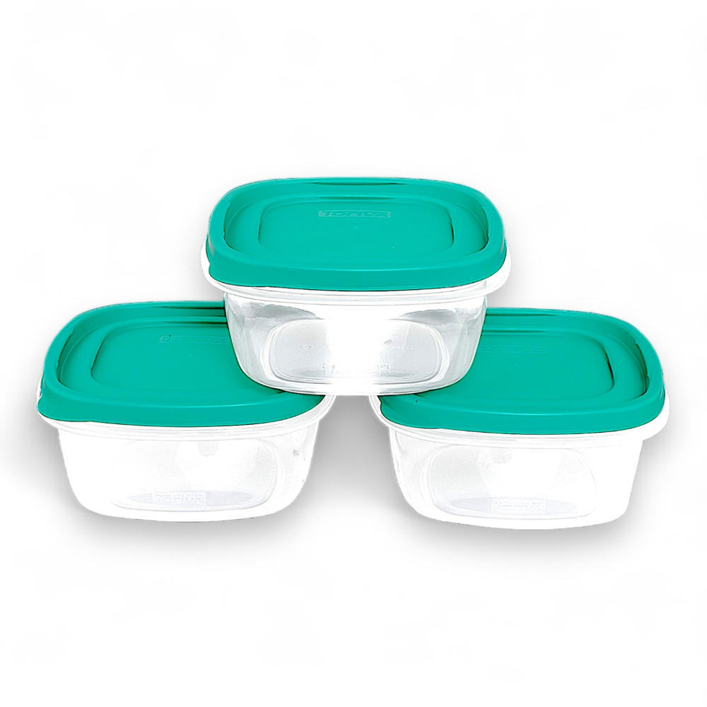 1200ml Counter Top Container: Set Of 3