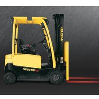Hyster Yale Forklift - Color: Yellow Black