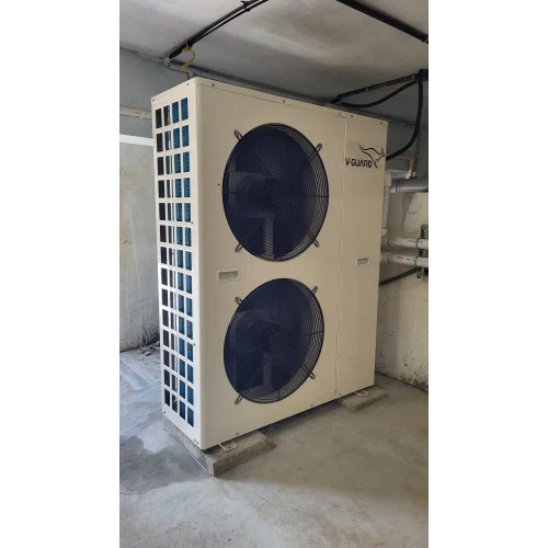 Swimming Pool Heat Pump - Stainless Steel, Automatic Switch | 1 Year Warranty, 220V Max System Voltage, White Color