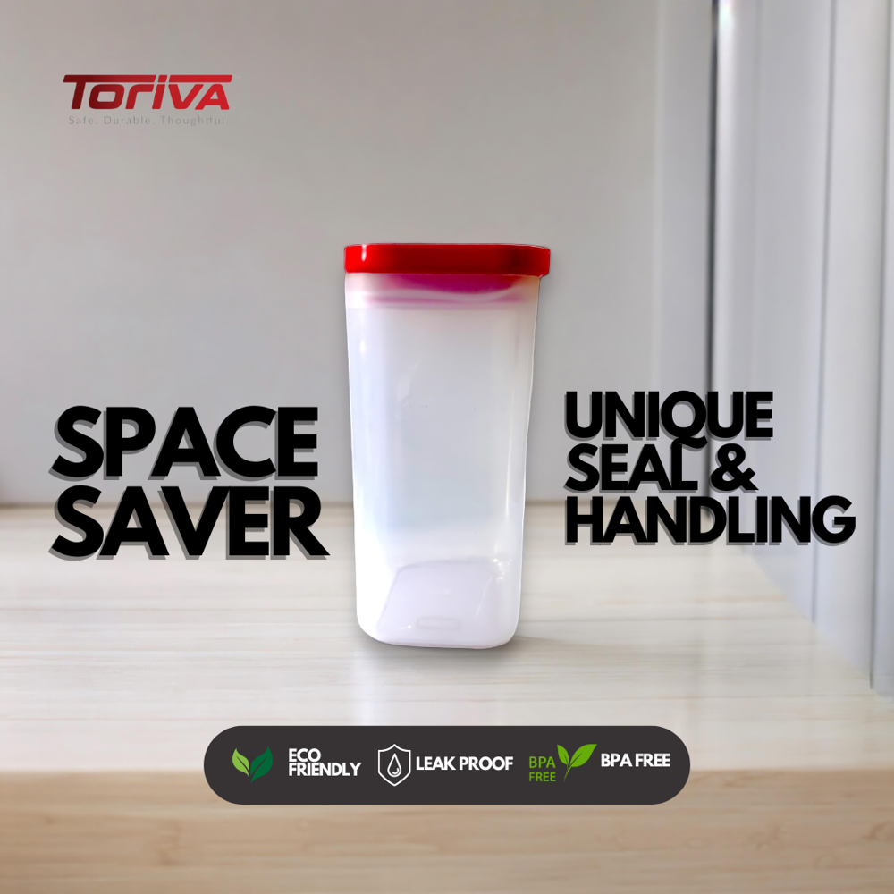 1500ml Menara containers: set of 2