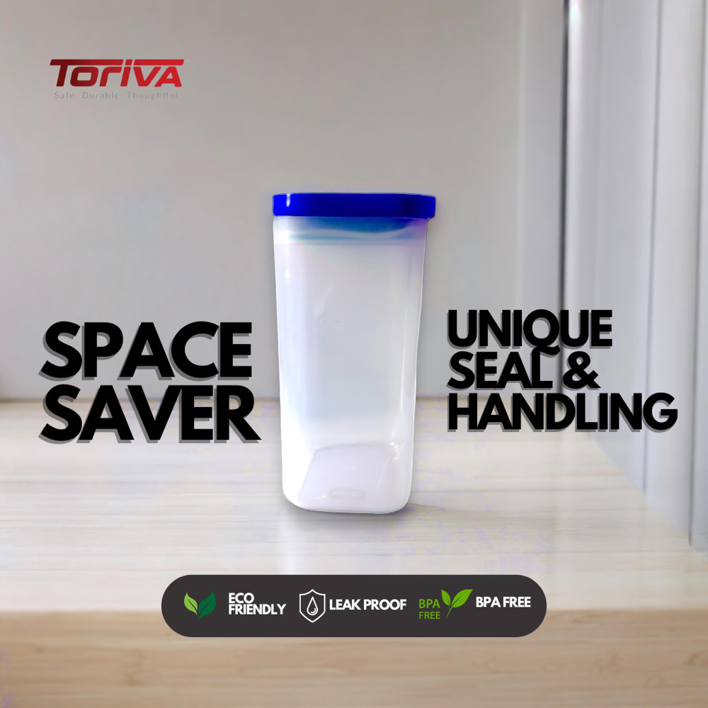 1500ml Menara containers: set of 2