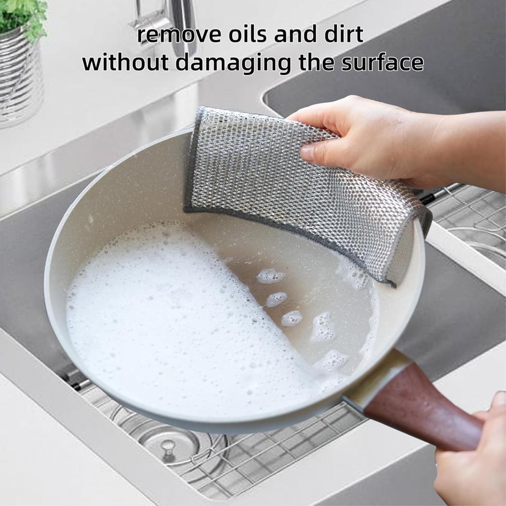 Double Layer Dish Wash Cloth