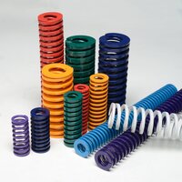Precision Industrial Coil Spring - Color: Multi Color