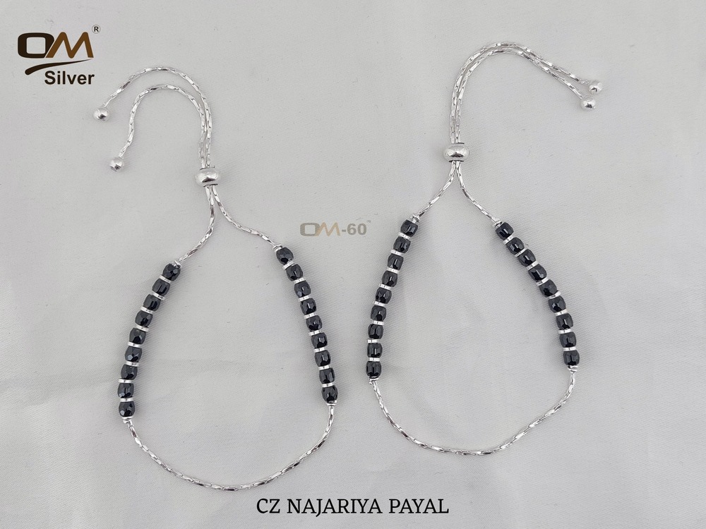 Silver CZ Najariya Payal