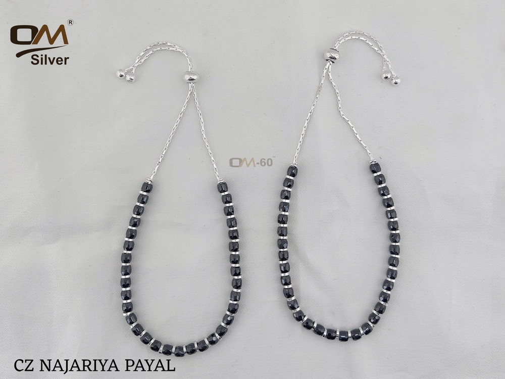Silver CZ Najariya Payal