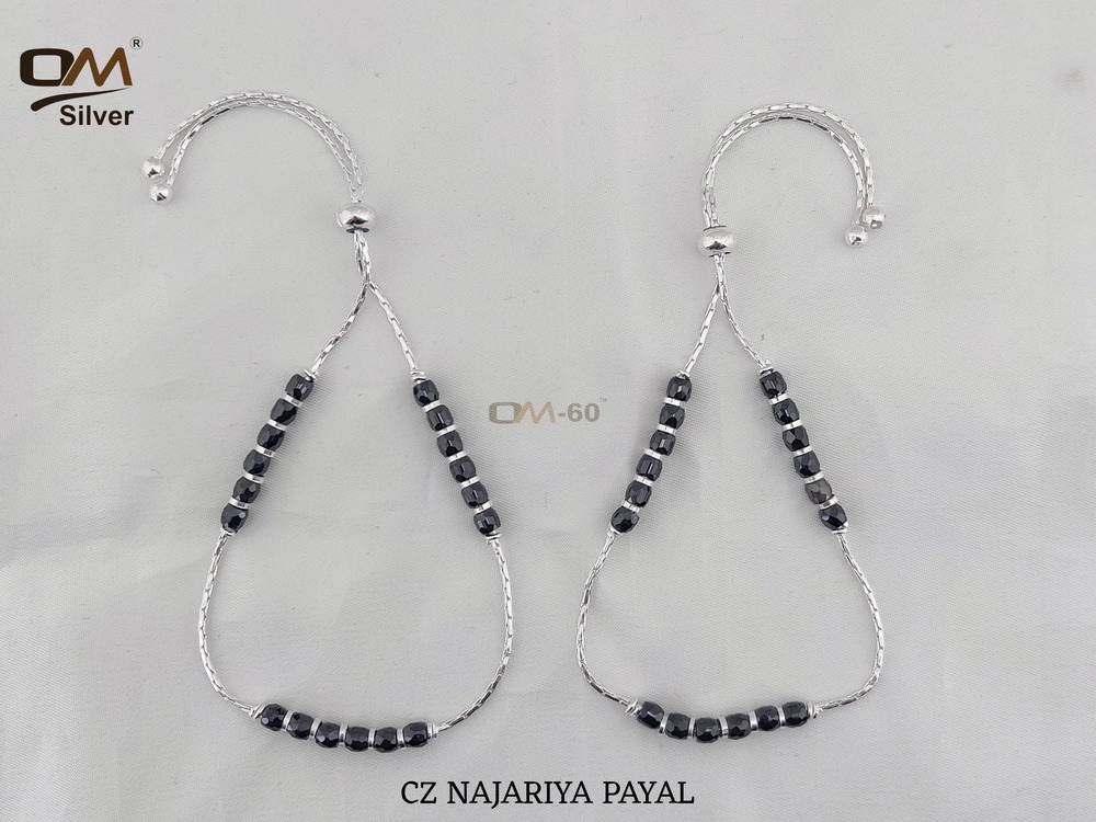Silver CZ Najariya Payal
