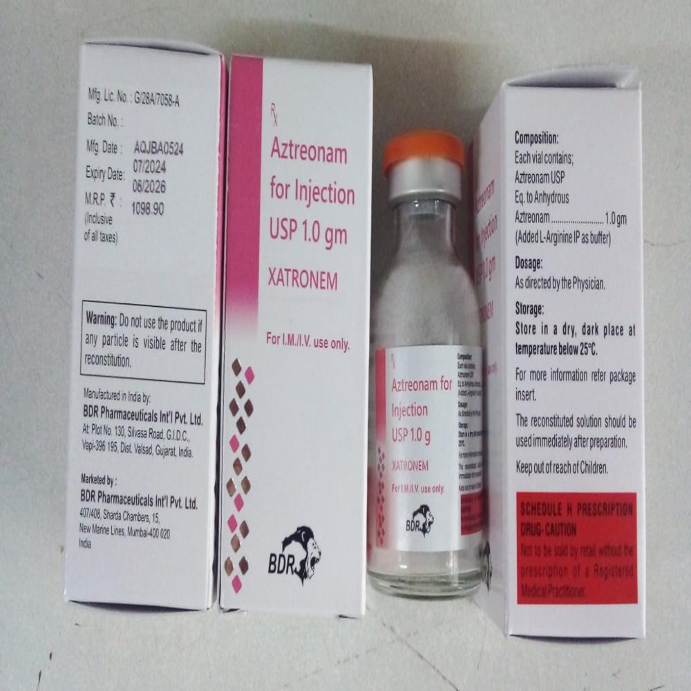 Xatronem 1gm - Drug Type: Injection