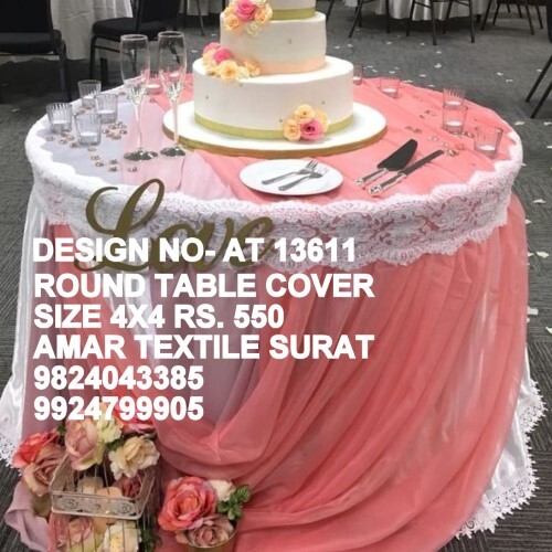 READYMADE ROUND TABLE COVER