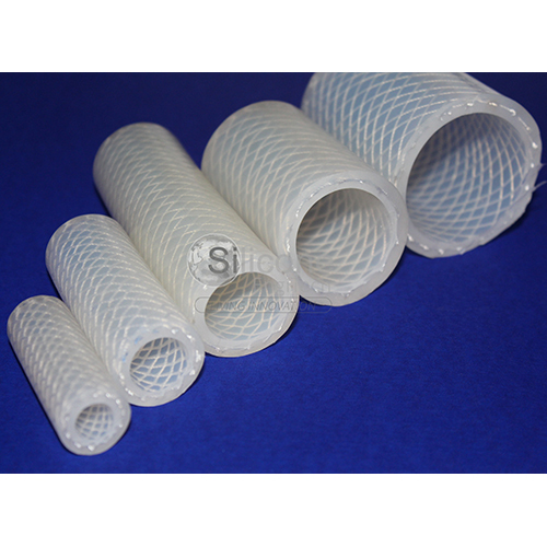 Silicone Rubber Braided Hose - Color: As Per Requirement