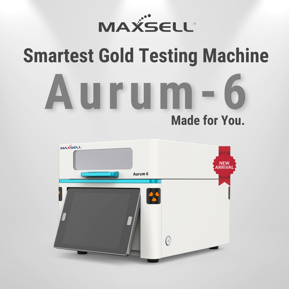 Aurum 6 - Gold Testing Machine - Color: White