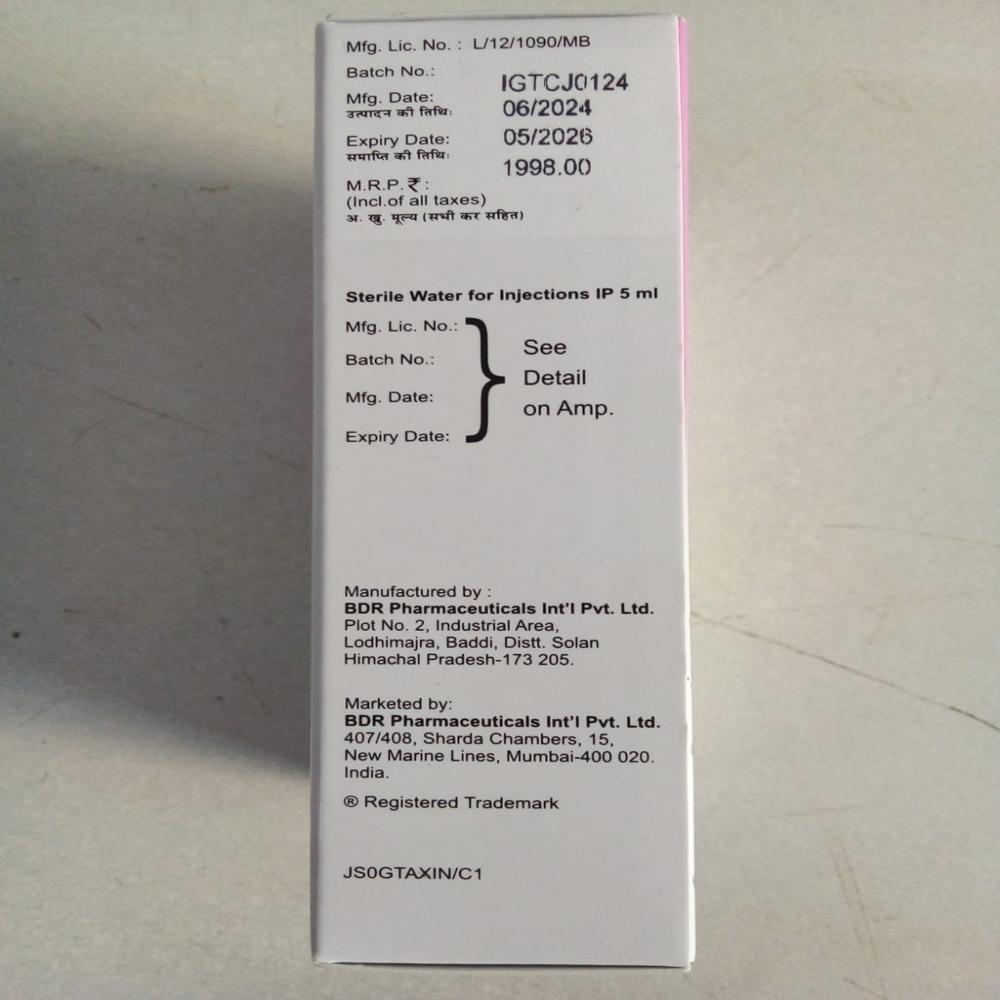 Thionaz 600mg - Drug Type: Injection