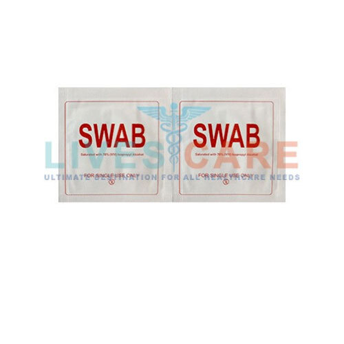 Alcohol Swab - High-quality Cotton, Sterile - Effective Sanitization For Quick Disinfection
