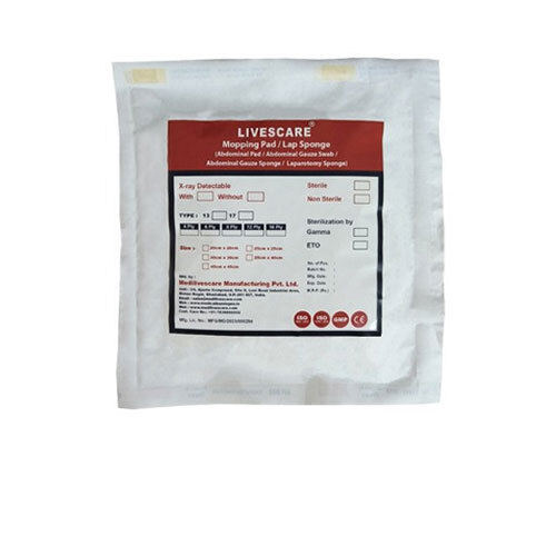 Abdominal Pad - Soft Cotton, 10x12 Inches | Highly Absorbent, Skin-friendly Design