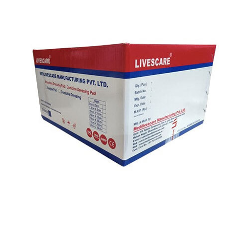 Combine Dressing Pad - Soft Cotton , Absorbent Material For Enhanced Comfort And Protection